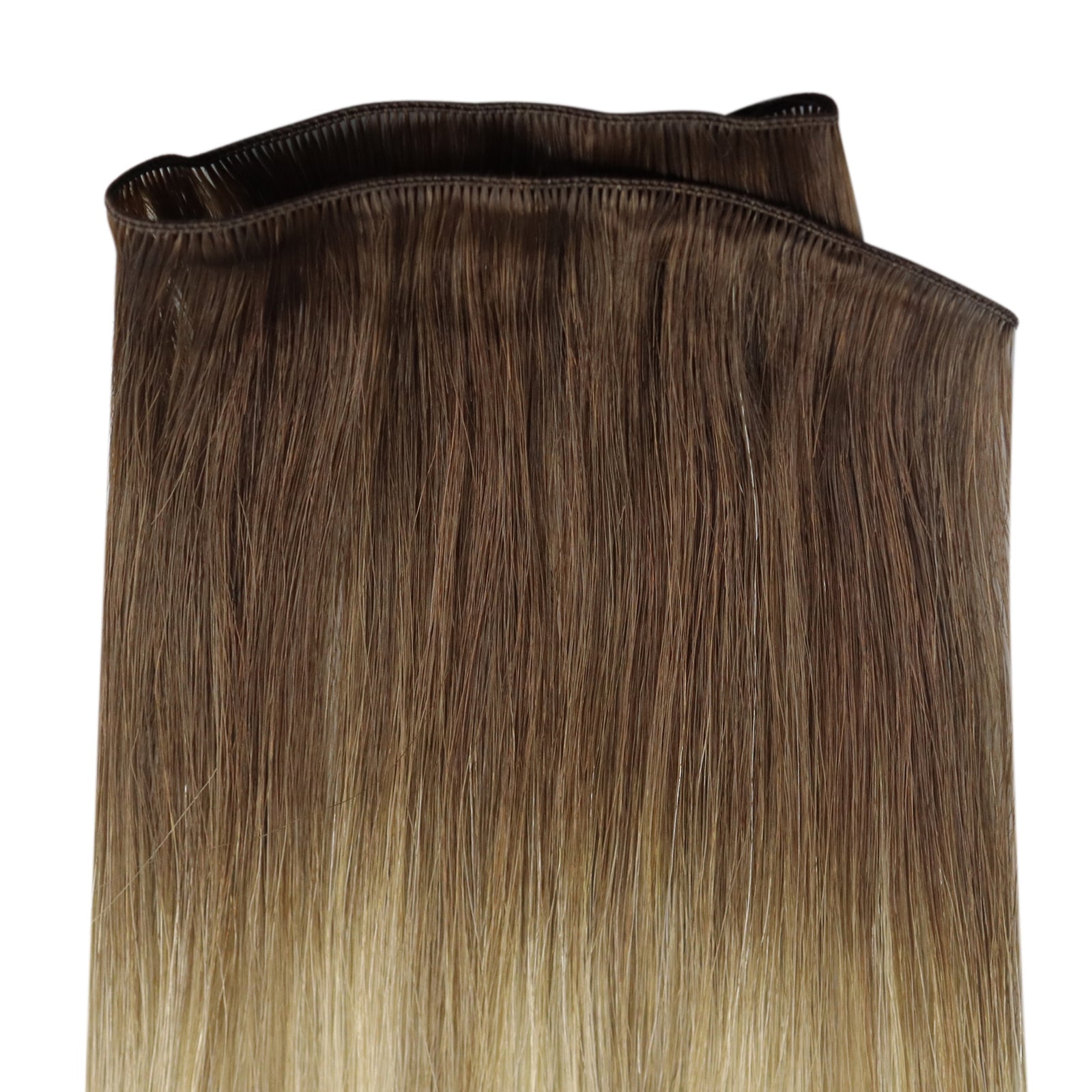 best hand tied weft extensions blonde sew in weft hair extensions Full Shine extensions for thin hair for women