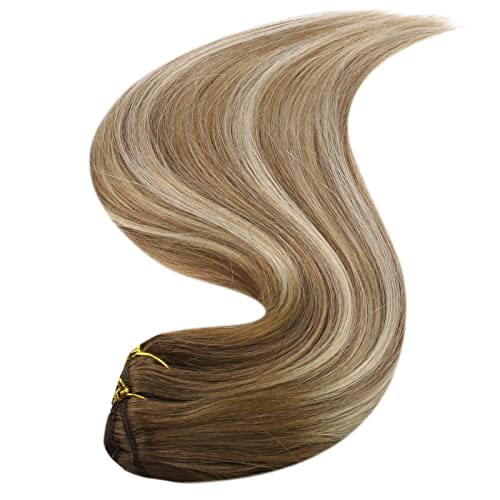 [Pre Order] Full Shine Clip in Extensions 100% Remy Human Hair 7 Pieces Balayage Highlights (#10/16/16)