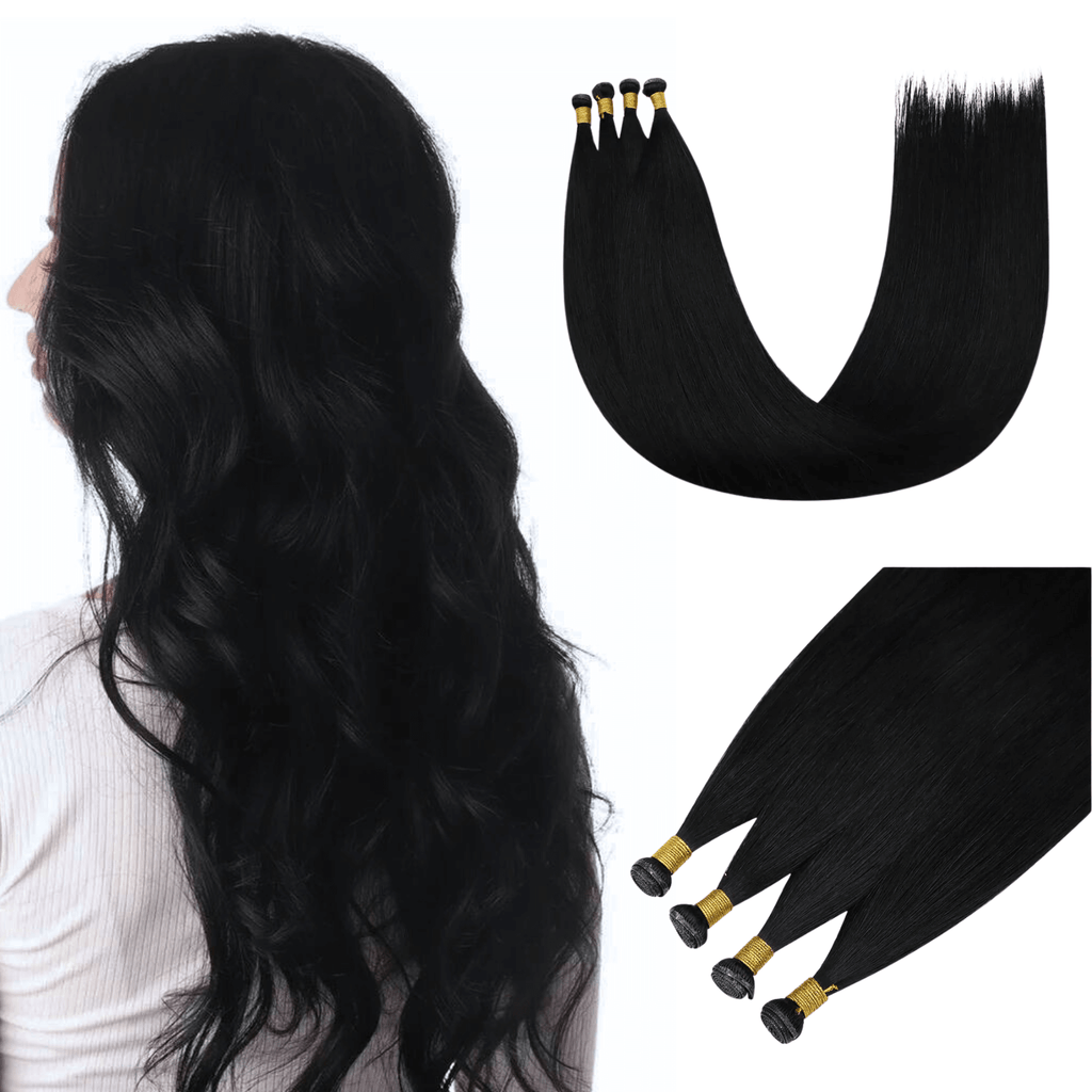 fullshine human hair extensions black virgin hair high quality hair extensions hair bundles genius weft hair extensions long hair jet black human hair weft extensions