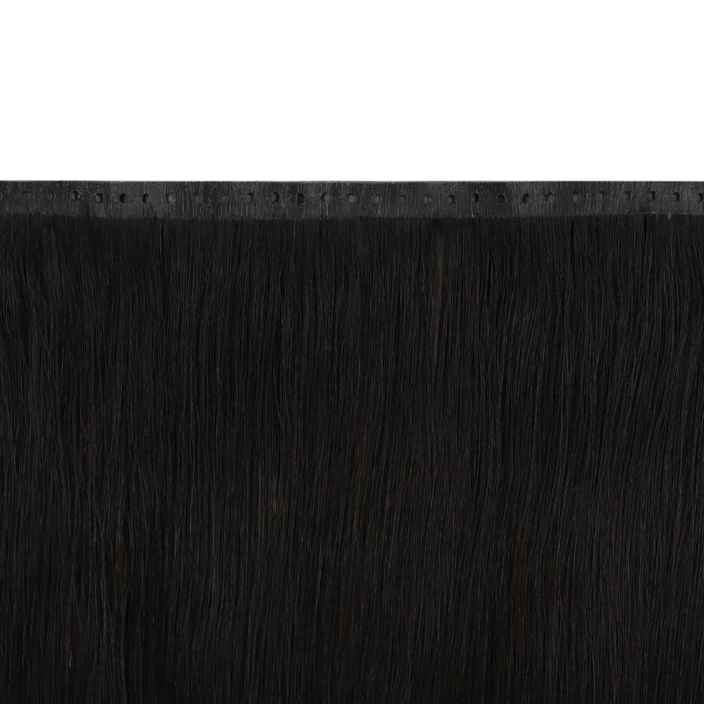Invisible Weft Fullshine Virgin Hair Extensions, Off Black Color, 22 Inches, Real Human Hair, Smooth, Comfortable Fit, Seamless Weft, Long-lasting, High-Quality, Natural Look, Tangle-Free, Easy Installation, Healthy Hair, Full Volume, Soft Texture