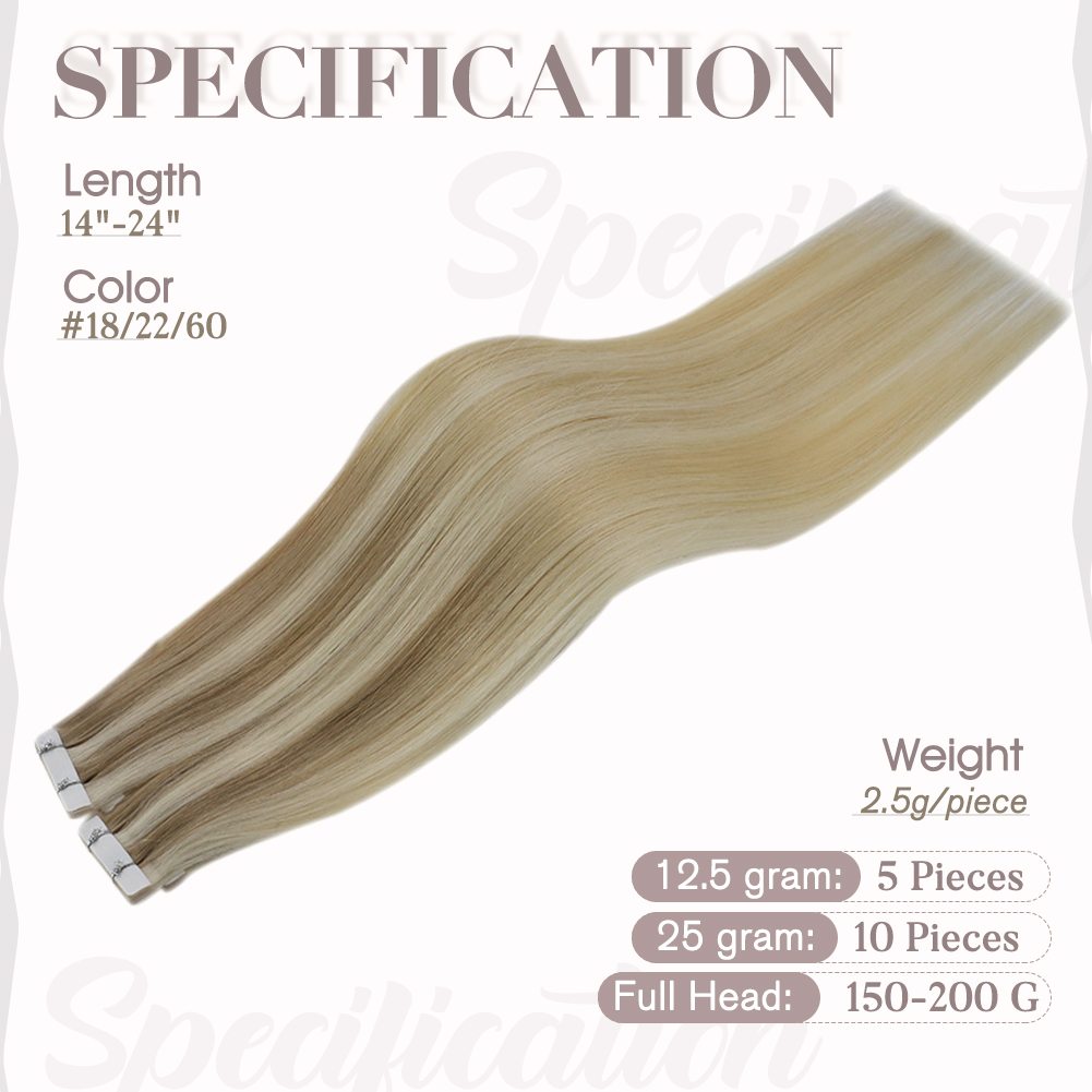 seamless tape in extensions