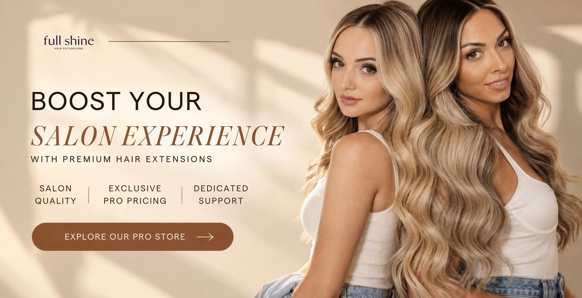 fullshine hair extensions boost salon with premium human hair