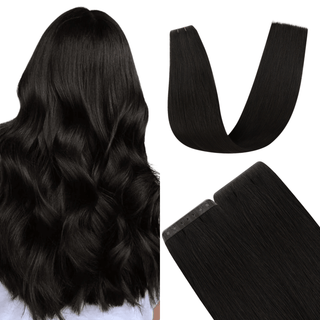 Fullshine 100% Human Hair Extensions, Virgin Hair Weft Bundles, Natural and Seamless Integration