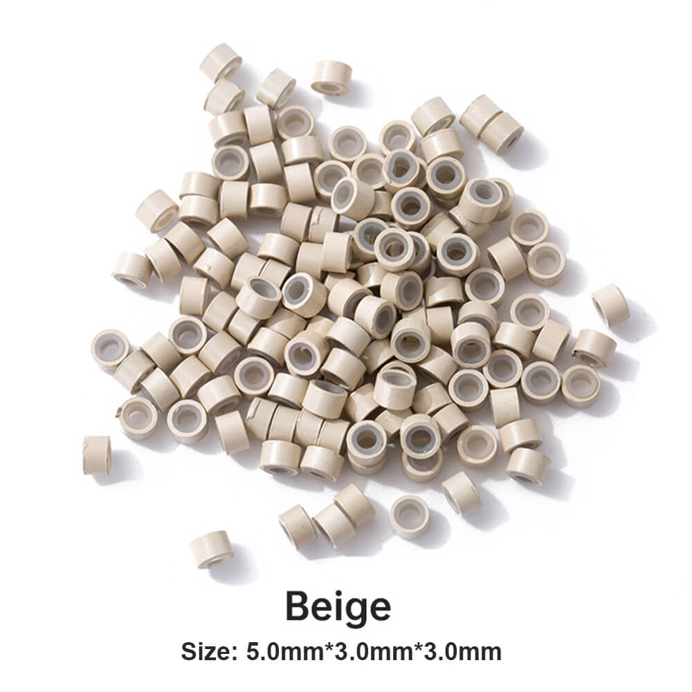 Full Shine Accessory Micro Ring Beads Black & Beige & Brown Color 200PCS/PACK (could only be shipped with hair)-Accessories-Full Shine