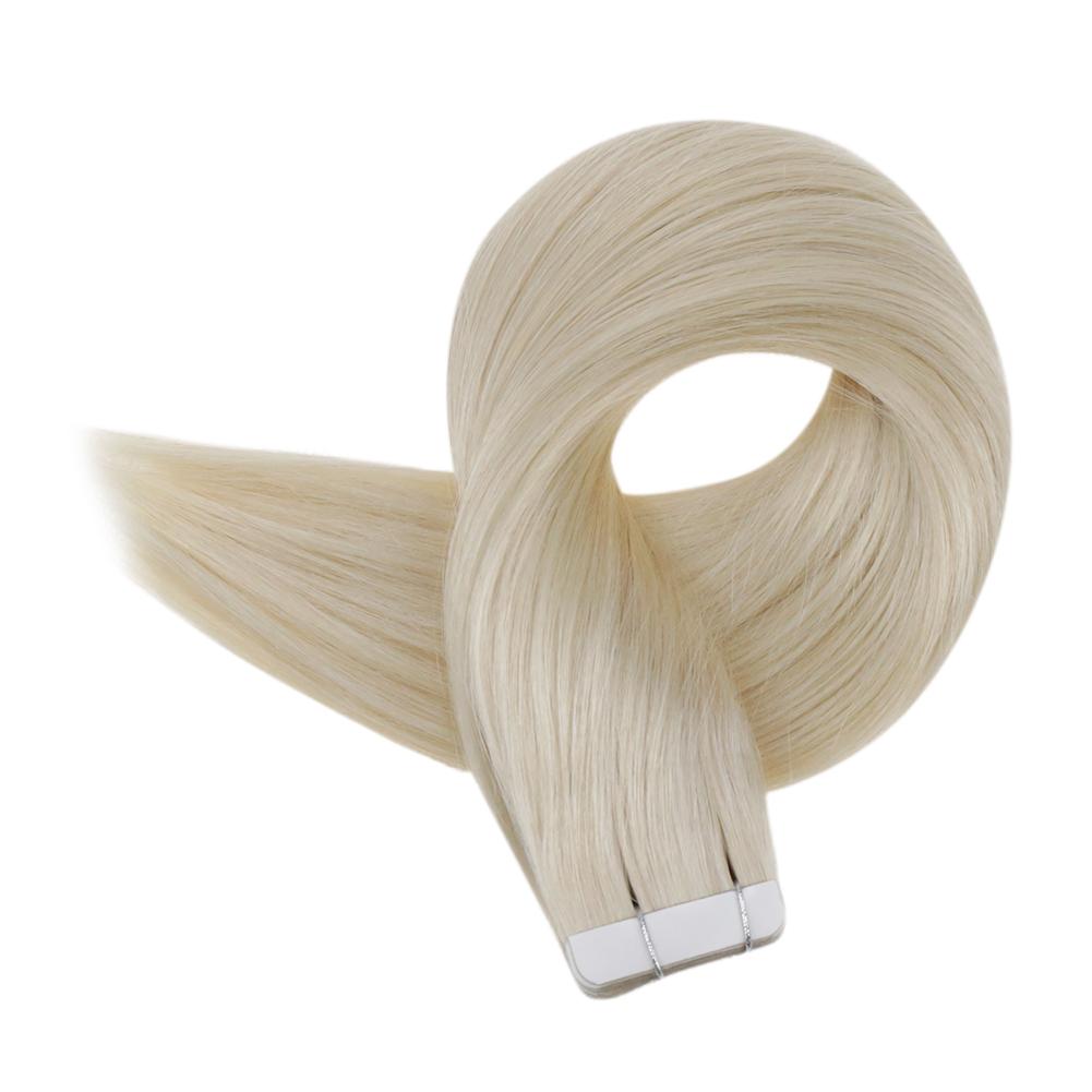 adhesive extensions human hair