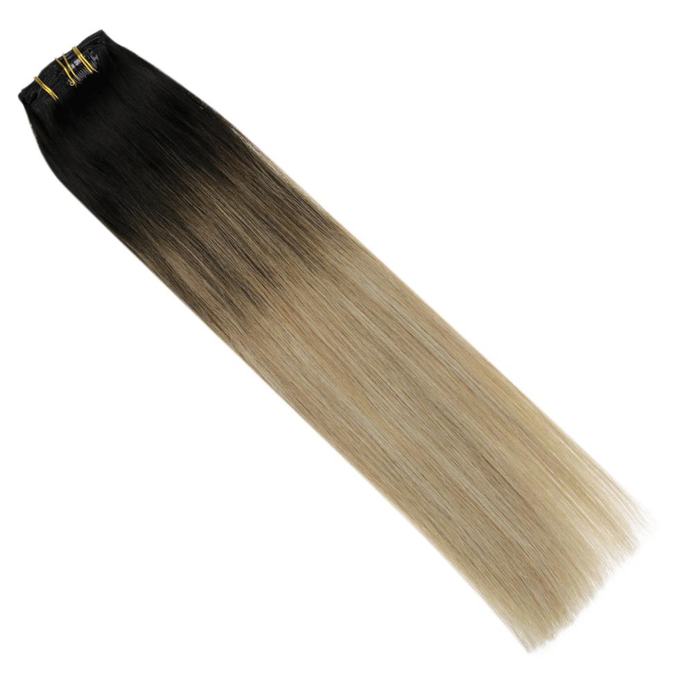 balayage extensions clip in hair quality hair