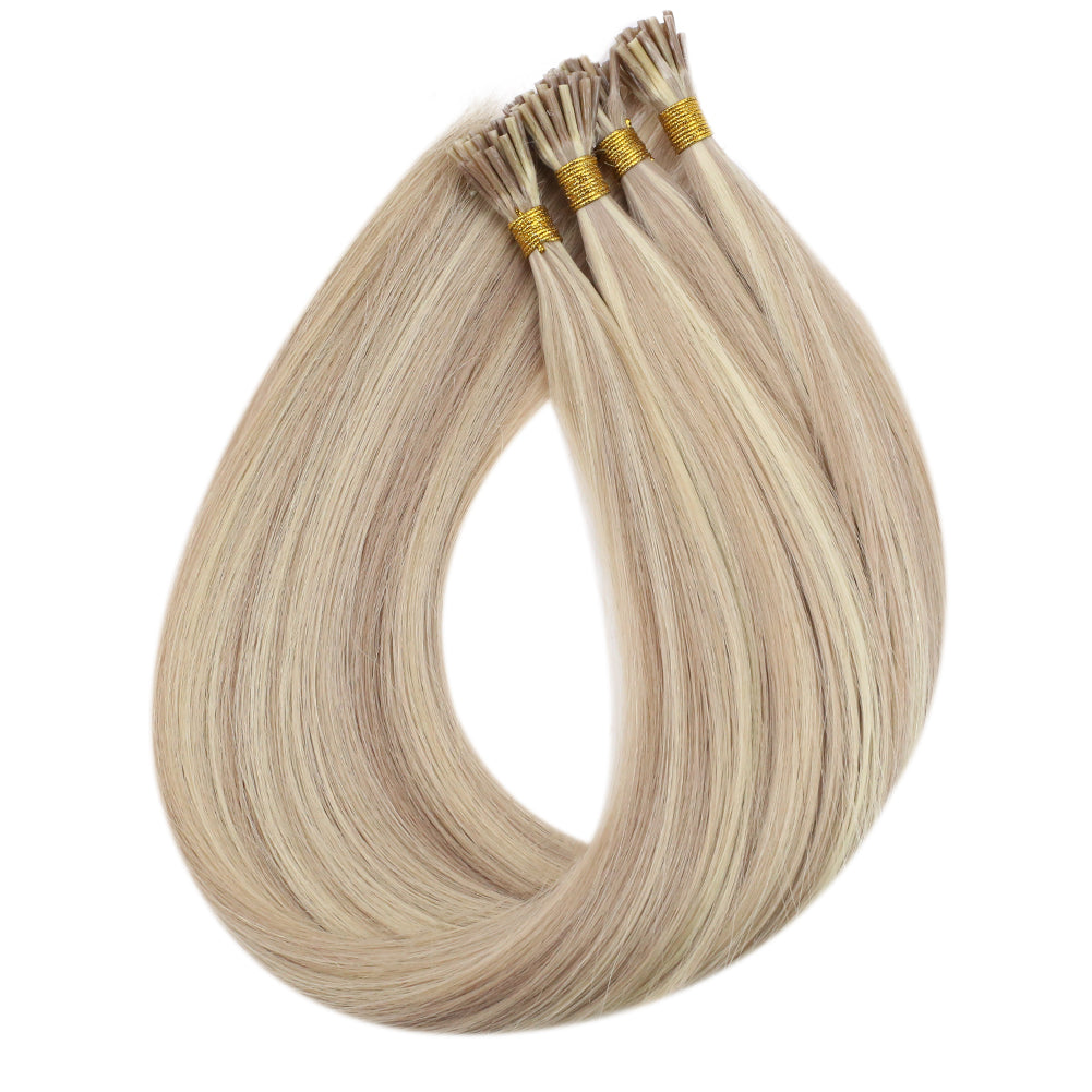 virgin i tip keratin hair extensions