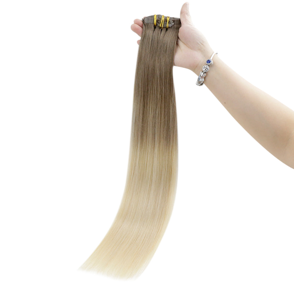 remy hair extensions clip in