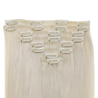 seamless extensions clip in human hair