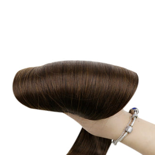 100% human hair clip on