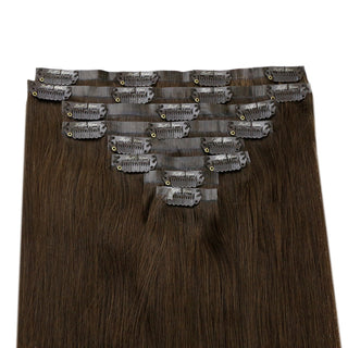 invisible clip in hair extensions human hair