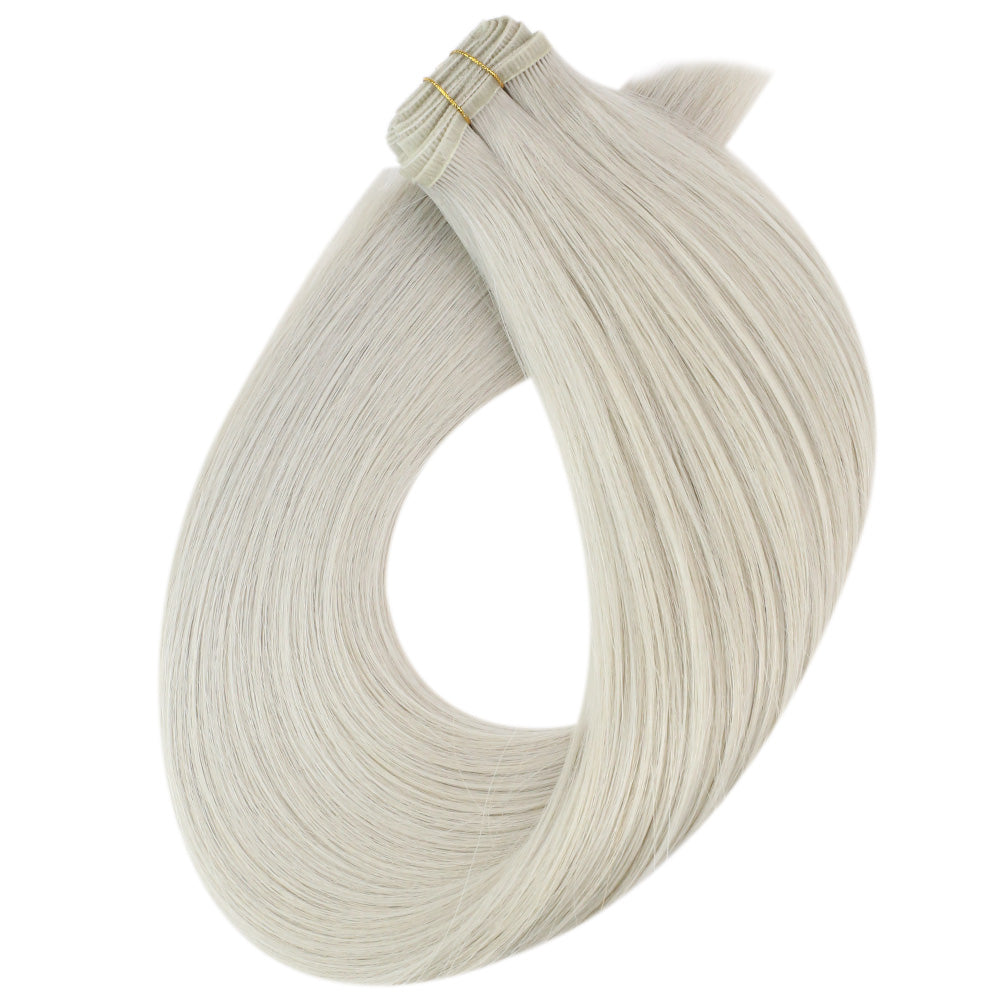 hair weft blonde virgin remy hair extensions
