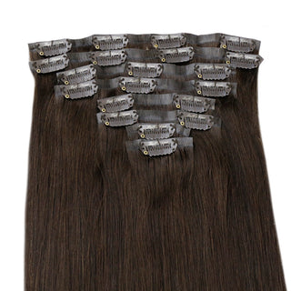 seamless extensions clip in human hair