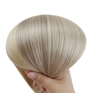 seamless remy human hair extensions clip in
