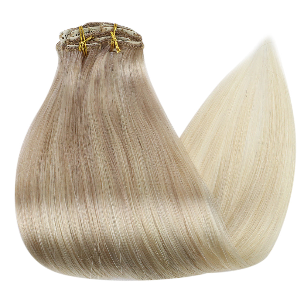 remy hair extensions clip in human hair 22
