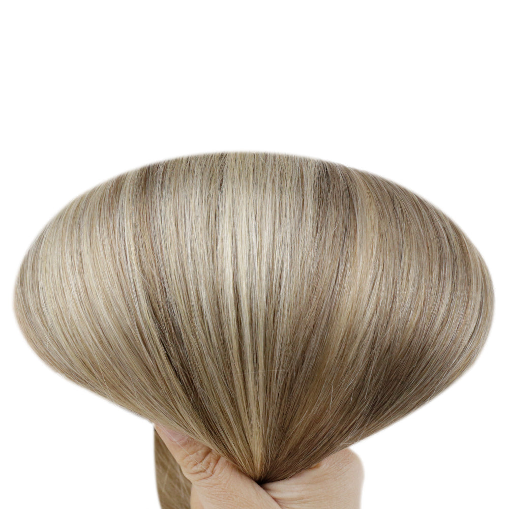 remy human hair extensions clip in