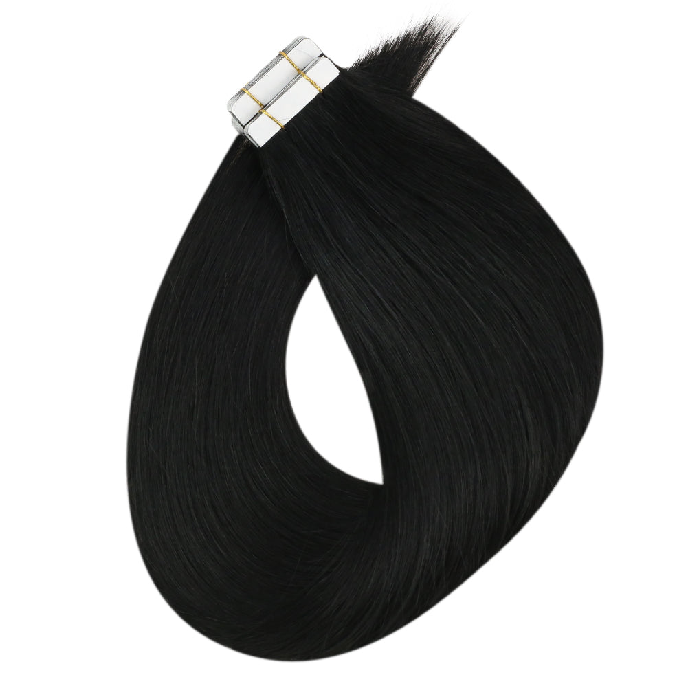 virgin human hair tape in extensions