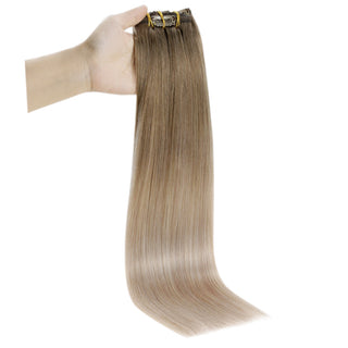 human hair balayage extensions