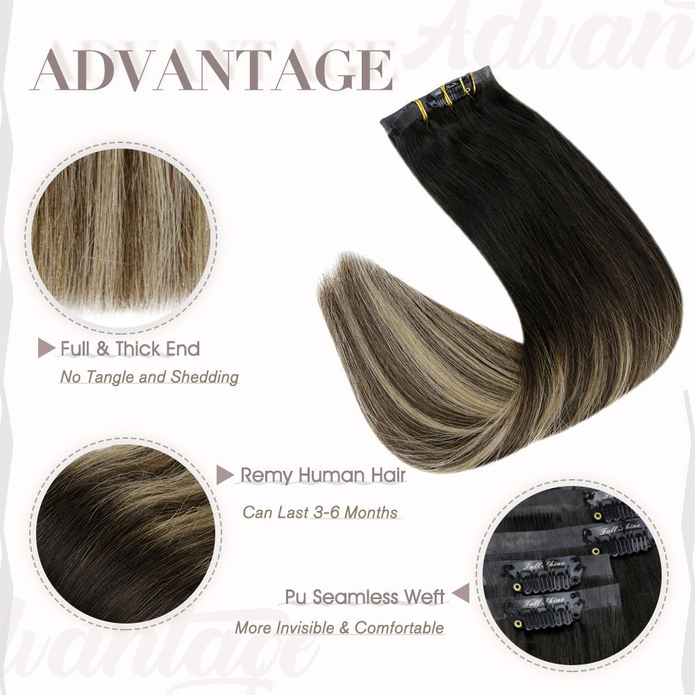 clip in seamless hair extensions
