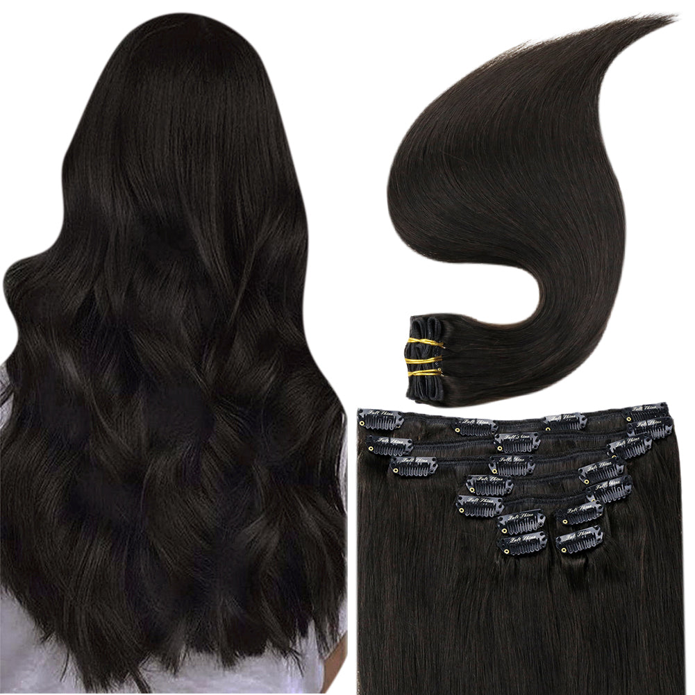 remy clip on hair extensions human hair