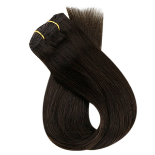 remy hair extensions clip in human hair