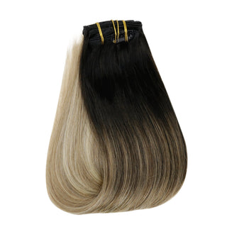 balayage clip hair extensions