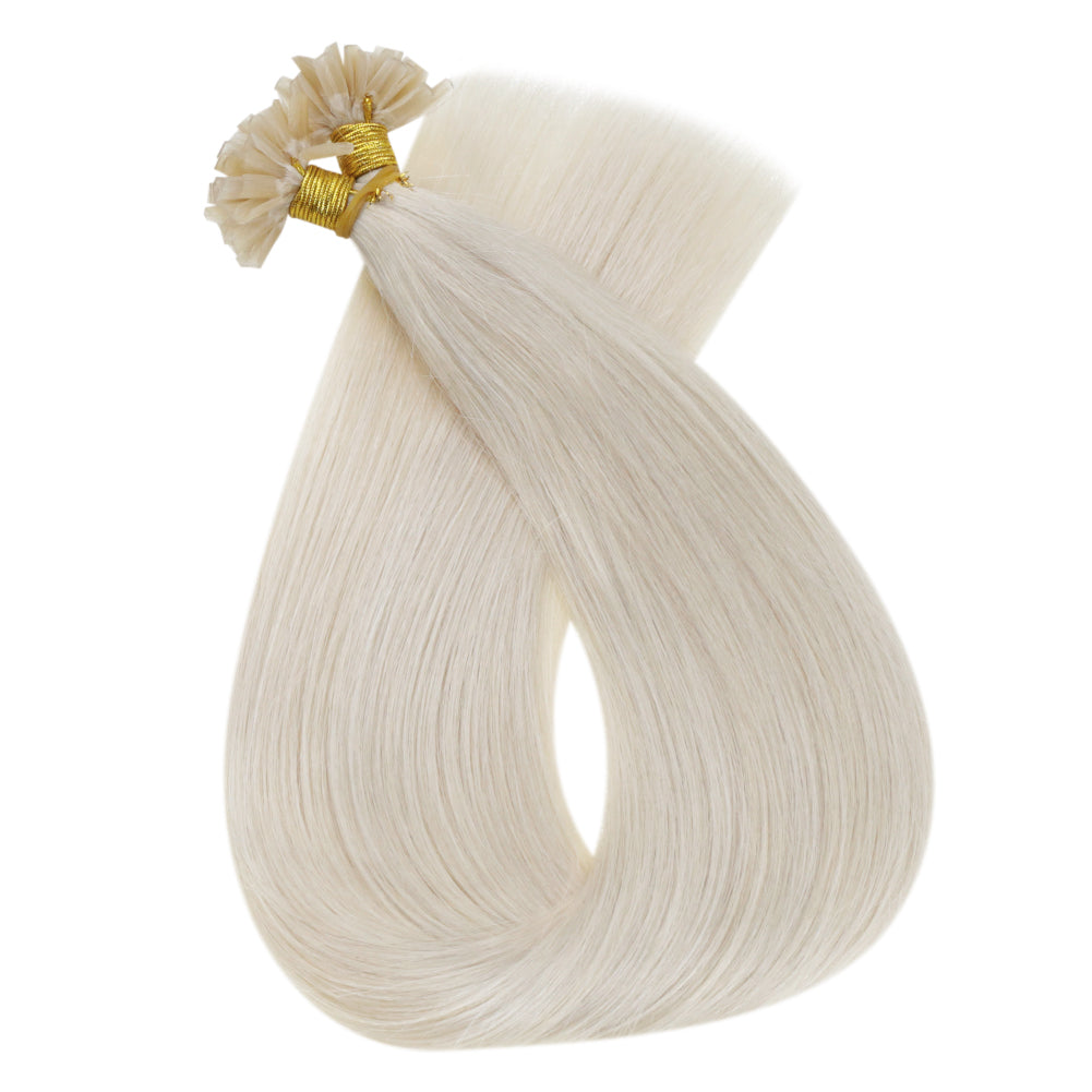 U tip in hair extensions