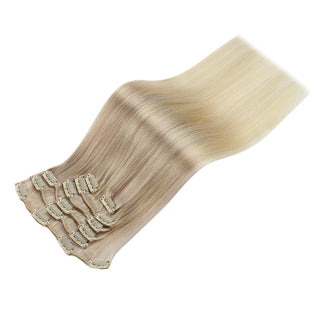 balayage clip hair extensions