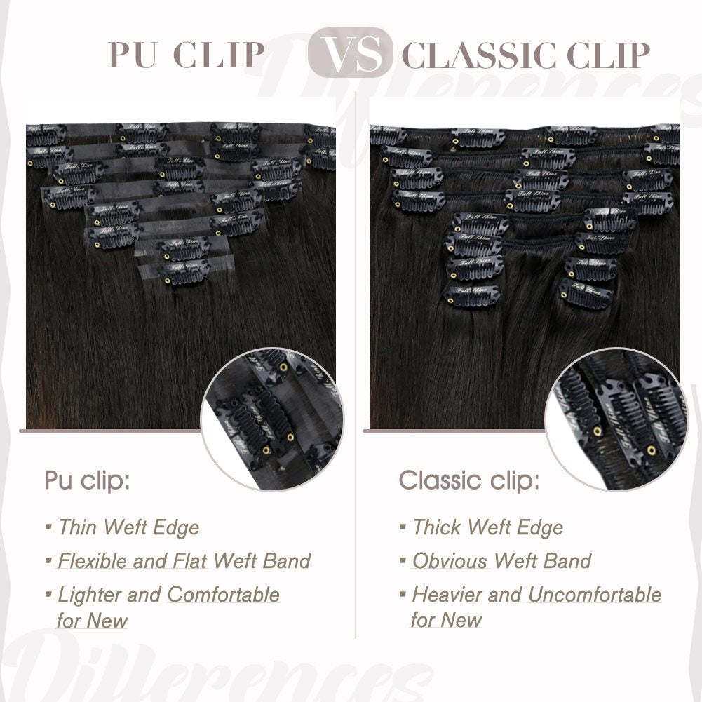 clip in extensions for fine hair
