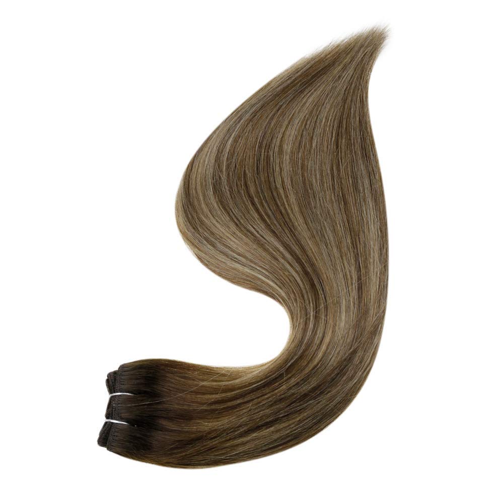 100% human hair weft