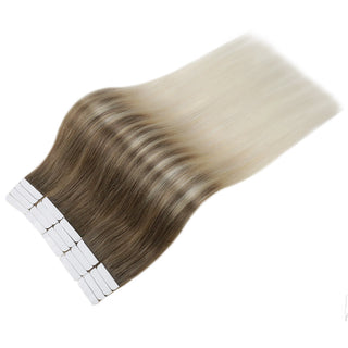 human hair extensions tape in