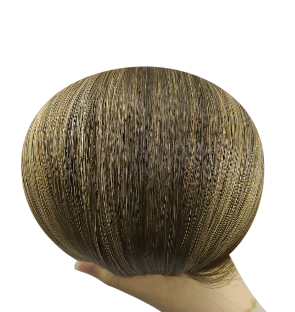 Full Shine Virgin Weft Brazilian 100% Human Hair Sew In Bundles Balayage Highlights (#BM)