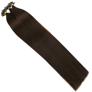 virgin k tip real hair extensions