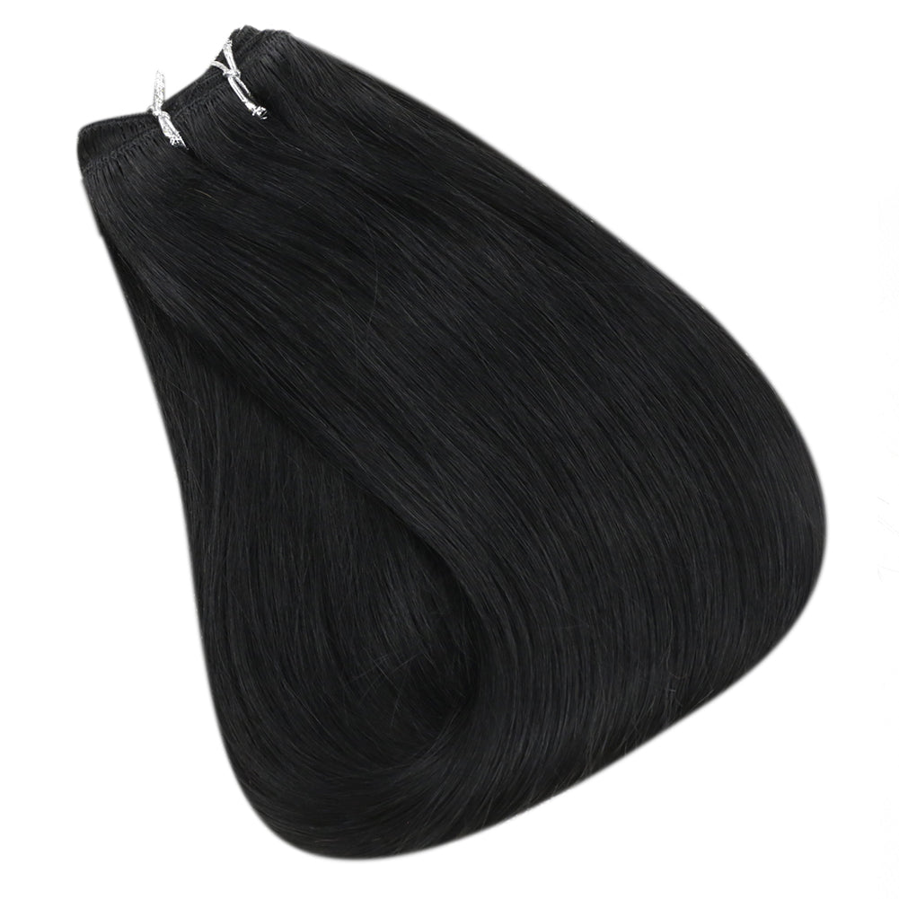 human sew in hair