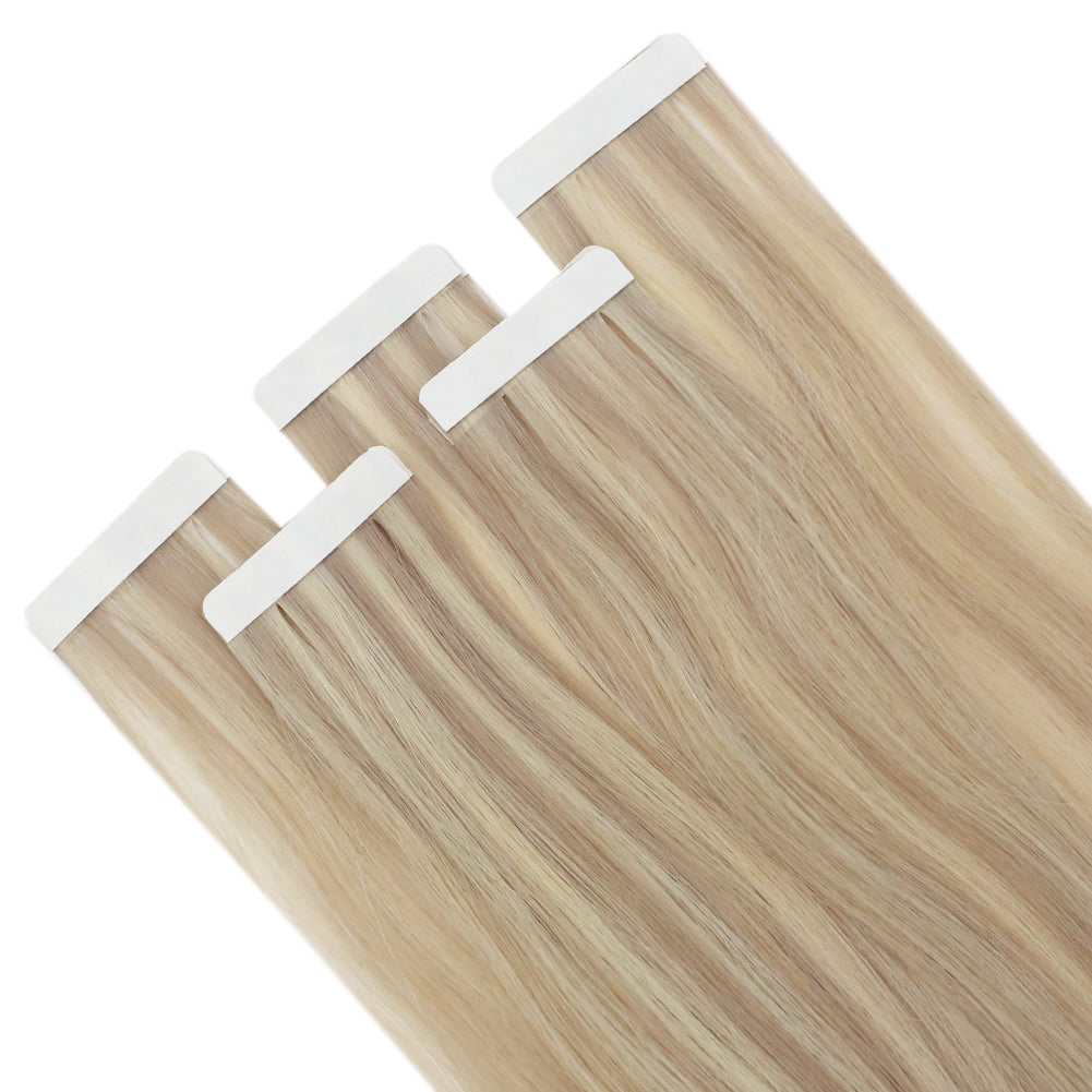 full head tape in hair extensions