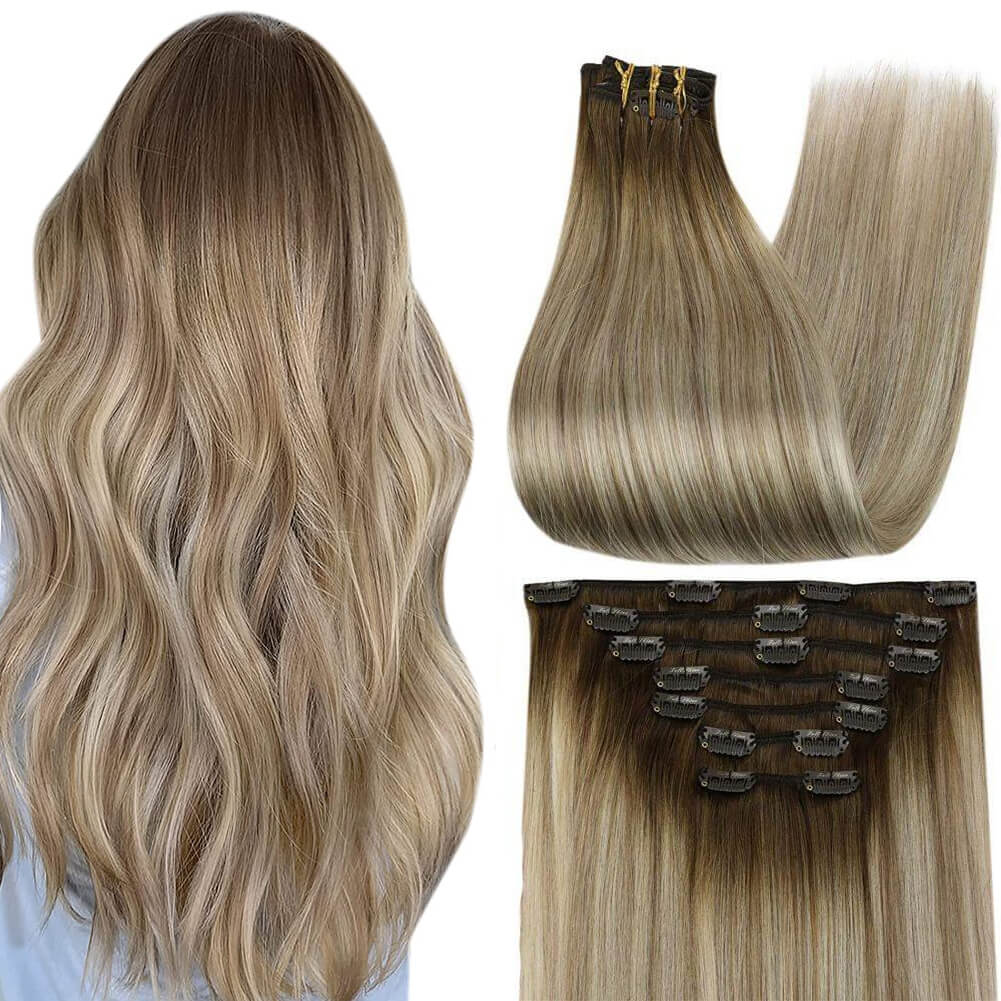 20 inch clip hair extensions