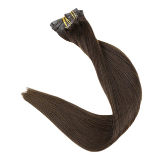 seamless human hair extensions clip in