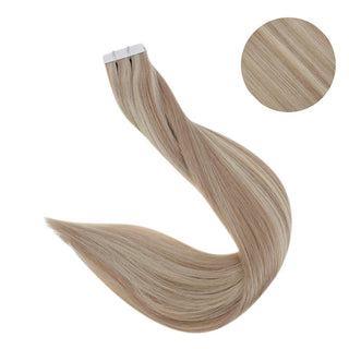 tape in human hair extensions 20 pieces