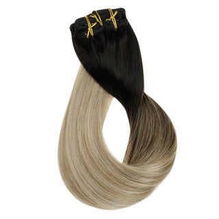 remy extensions clip bundles in human hair