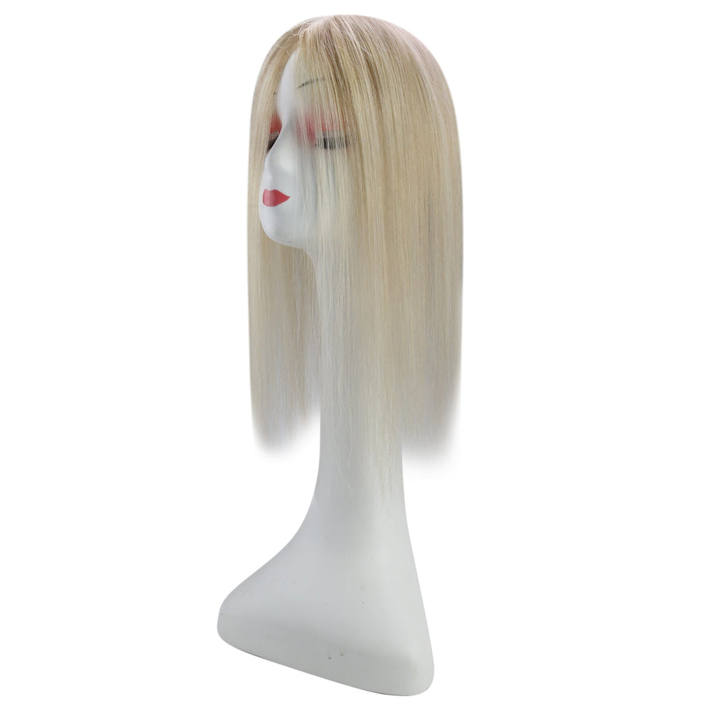 Full Shine Lace Wig Toppers 3*5 Inch Lace Base Hairpiece For Women #18P613