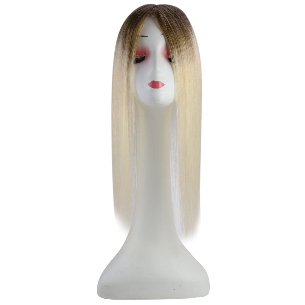 Full Shine Lace Wig Toppers 3*5 Inch Lace Base Hairpiece For Women #10/613