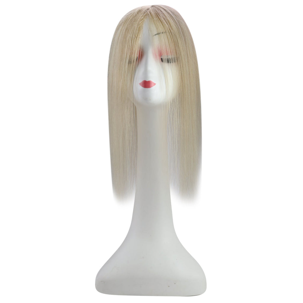Full Shine Lace Wig Toppers 3*5 Inch Lace Base Hairpiece For Women #18P613