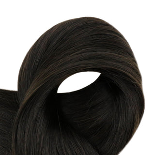 invisible clip in hair extensions human hair