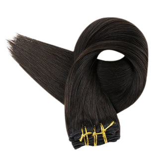 black human hair extensions
