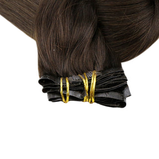 seamless remy human hair extensions clip in