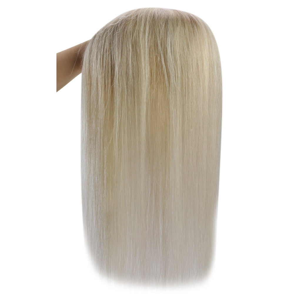 Full Shine Lace Wig Toppers 3*5 Inch Lace Base Hairpiece For Women #18P613