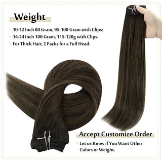 clip in human hair extensions