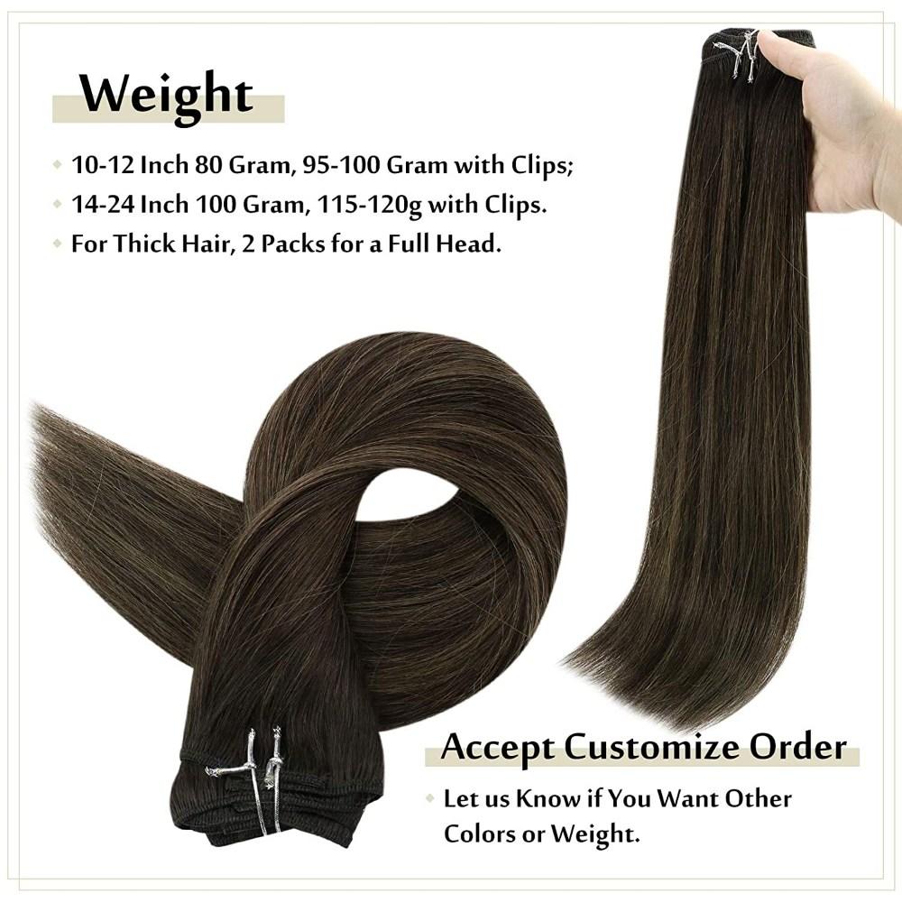 clip in human hair extensions