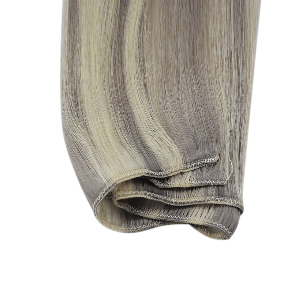 Full Shine Virgin Weft Brazilian 100% Human Hair Sew In Bundles (#P19/60)