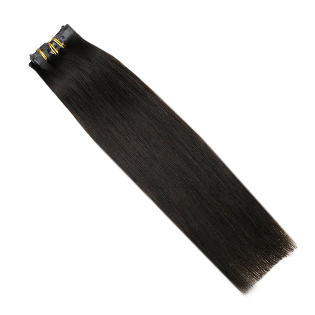 seamless remy hair extensions clip in